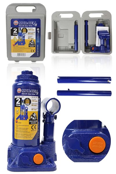 Mur-Cell MURCELL HİDROLİK ŞİŞE KRİKO 2 TON