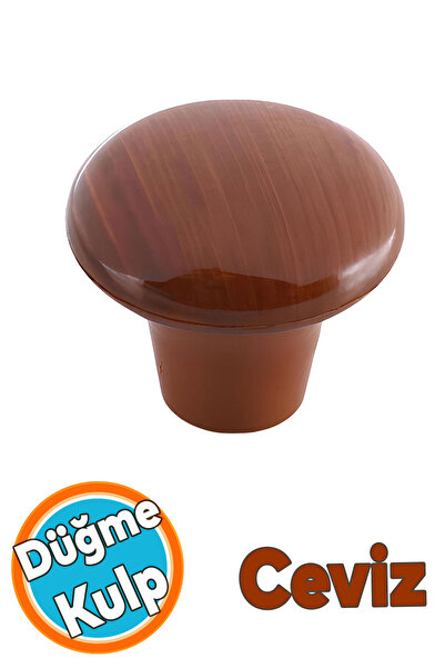 NZB Mobilya Düğme Sert Plastik Ceviz Dolap Mutfak Dolabı Çekmece Dolap Kapak ...