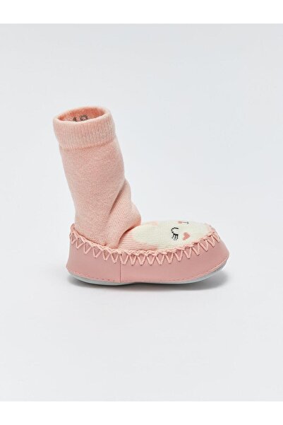 LC Waikiki Printed Baby Girl Home Socks
