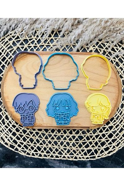 FigürDizayn Harry Potter 3-Piece Cookie Set