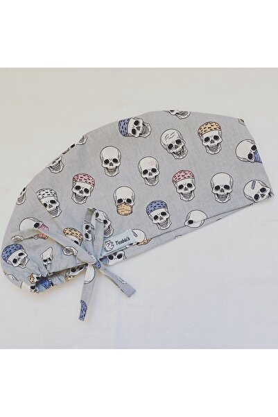 Tosbics Store Kurukafalı Gri Cerrahi Bone