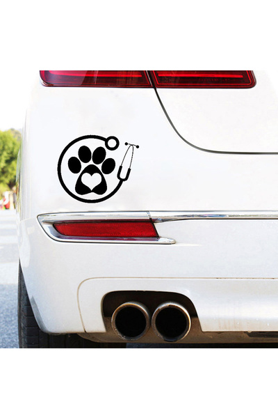 New Jargon ملصق زجاجي رسمي للسيارة من مخلب وسماعة الطبيب لأجهزة الكمبيوتر وال...