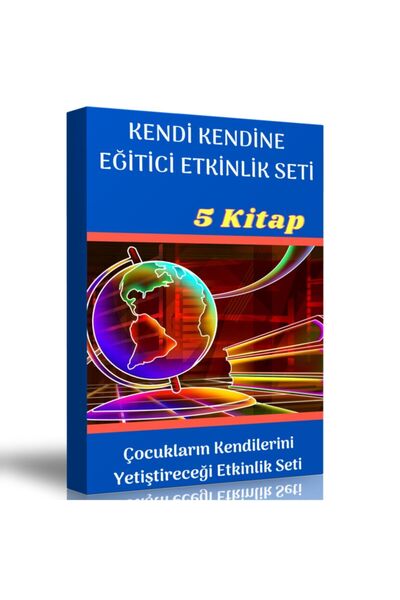 Enine Boyuna Eğitim Self-Educational Activity Book Set (5 Books)