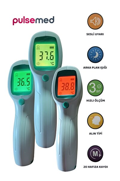 Pulsemed Bsx916 Temazsız Kızılötesi Alın Tipi Ateş Ölçer