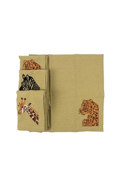 Mikasa Moor 40x40 Safari Napkin - Pack of 6