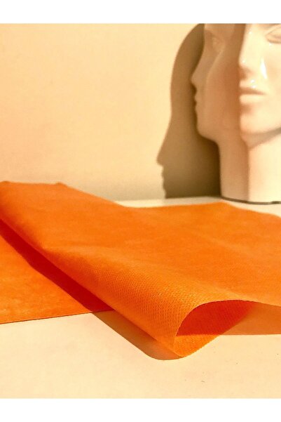 Bayır 5 Metre Turuncu Tela Kumaş, Turuncu Elyaf Kumaş,maske Kumaşı,süsleme Kumaşı