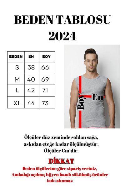 DONEX Ανδρικό εσώρουχο 2024 100% βαμβακερό ριμπ 0 μανίκι