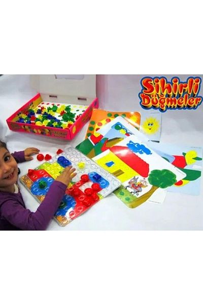 Evistro حزمة من 6 أزرار سحرية للأطفال