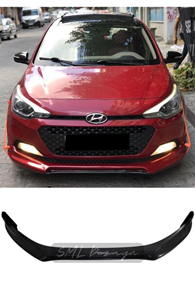 SML Dizayn Hyundai I20 (2014-2018) Custom Ön Ek (PLASTİK) Boyasız I20 Ön-karl...