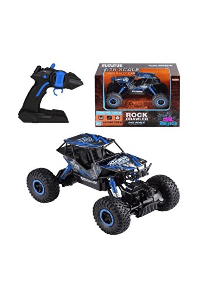 hediyecik 1:16 Uzaktan Kumandalı Off Road Crawler Araba 4x4 Mavi
