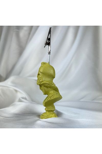 Melouro Mold Green Athena Sculpture Note Holder, Photo Holder