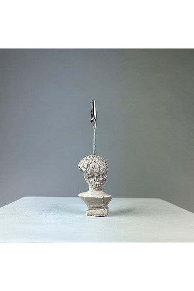 Melouro Antique David Sculpture Note Holder