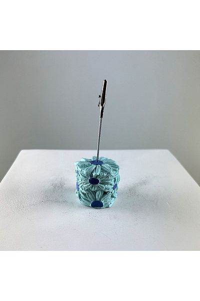 Melouro Light Blue Daisy Note Holder