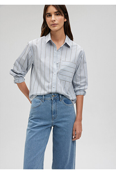 Mavi Striped Blue Shirt Regular Fit / Regular Fit1210714-85172