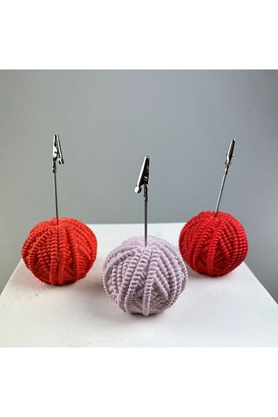 Melouro Yumak Note Holder Set of 3 ( Coral - Red - Pink )