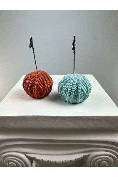 Melouro Yumak Note Holder Set of 2 (Terracota - Mint)
