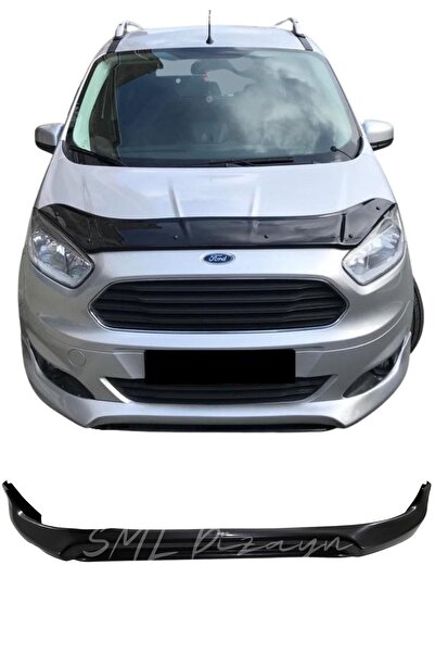 SML Dizayn Ford Tourneo Courier Makyajsız Kasa 2014-2017 Ön Ek (PLASTİK) Cour...