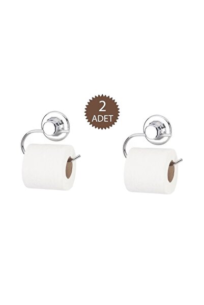 Evistro Krom Vakumlu Vantuzlu Tuvalet Kağıdı Askısı 2 Adet Gönderilir