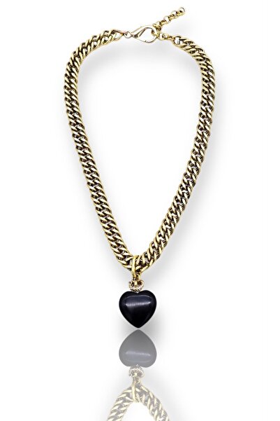 Bayemeyc MORKER CHARM KOLYE