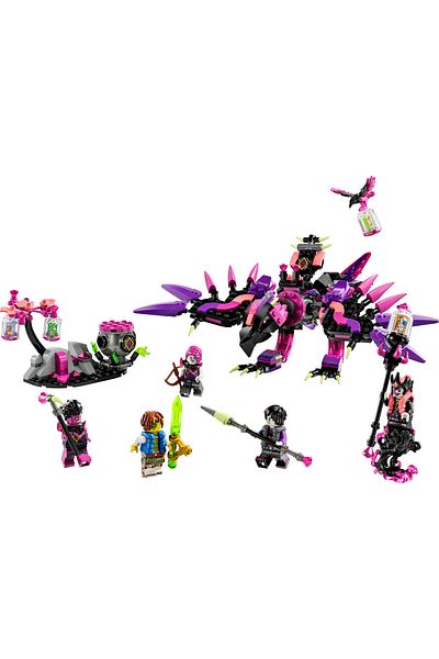 LEGO ®   DREAMZzz ™   مجموعة بناء الألعاب الإبداعية Never Witch's Nightmare Creatures 71483 - 9+ (457 Pr)