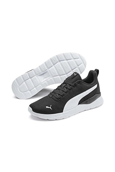 Puma Anzarun Lite 371128 -02 Unisex Black-White Sneakers
