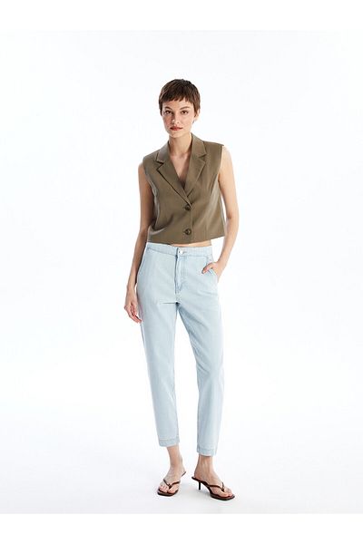LC Waikiki Mercury Skinny Fit Damen-Jeanshose – bequemer Schnitt