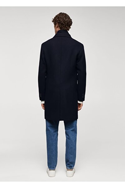 MANGO Man Пальто Yun зі знімним коміром