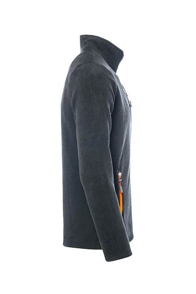 GENIUS STORE Ανδρικό μπουφάν Fleece εξωτερικού χώρου - Πλήρες φερμουάρ, 3 τσέπες, Tactical Flecee - Polar-gns