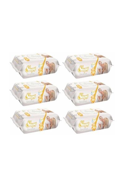 Sleepy Wet Towel 90 Sheets Set of 6