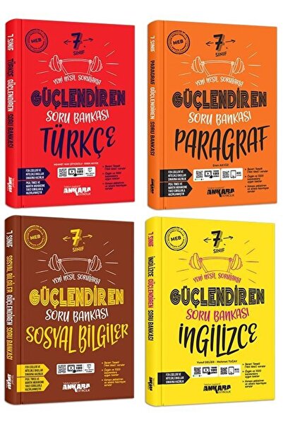Ankara Yayıncılık Ankara 2025 7. Sınıf Sosyal Türkçe Ingilizce Paragraf Soru ...