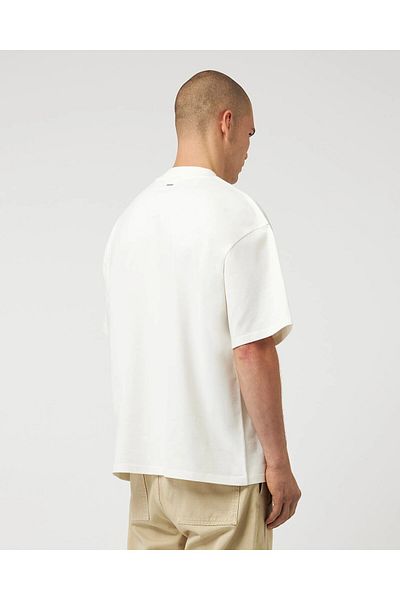 The Champ Clothing Λευκό Oversize ανδρικό μπλουζάκι - Crew Neck, Eighty Five Written