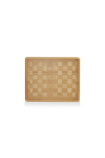 The Mia 31x25 Cm Wicker Tray - Tps0068