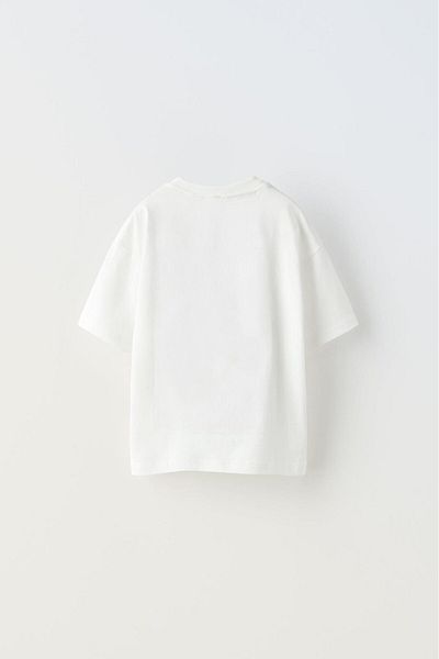 The Champ Clothing Бяла детска тениска - шах надпис, цветен шах