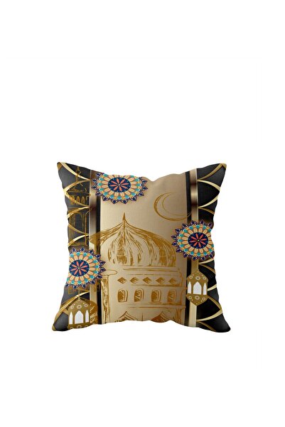 linazaitun Eid Mubarak Ramadan Themed Single Sided Hidden Zipper Pillow Case ...