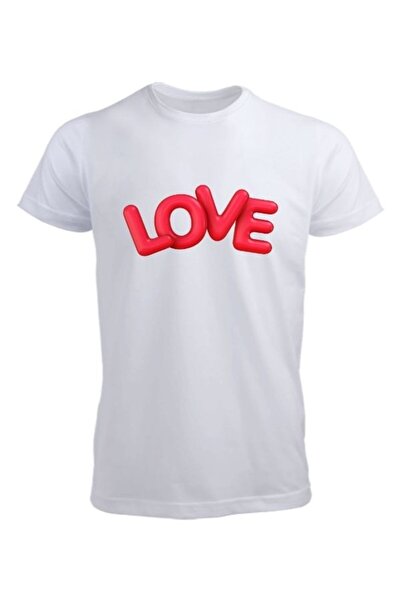 Özcan Tasarım Μπλουζάκι με την επιγραφή «Αγάπη»