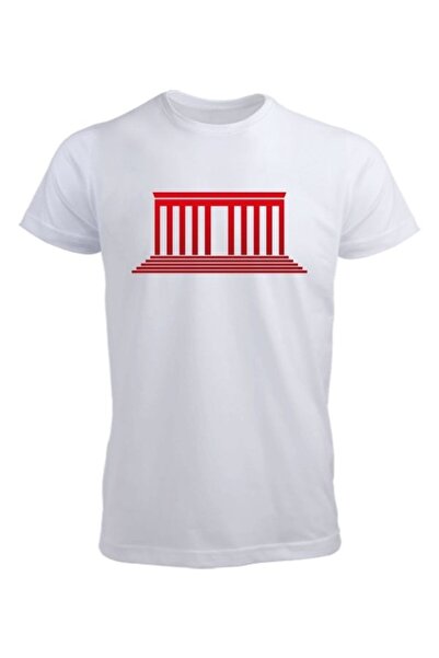 Özcan Tasarım T-Shirt - Λευκό - Κανονική εφαρμογή