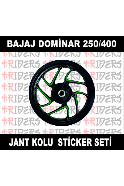 TRİDERS Dominar 250/400  Jant Kolu Sticker ORMAN YEŞİLİ
