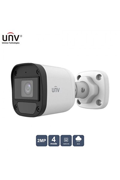 Uniview UAC-B112-AF28 2MP 2.8MM 20MT IP67 AHD DAHİLİ SES IR BULLET KAMERA