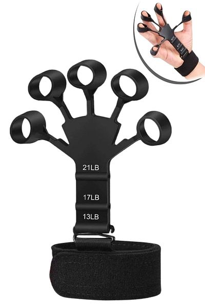 Buffer ®    Stretchable Wrist and Arm Developer Grip Strengthener Hand Finger Sports Apparatus