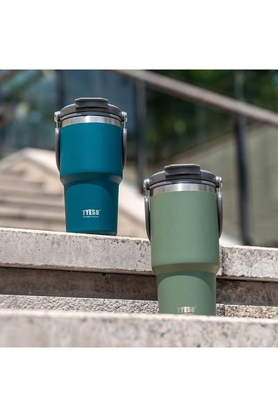 Tyeso DailyNeed 1200ML Set of 3 - Vacuum Stainless Steel Thermos