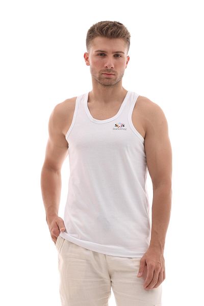starsolmaz Men's Athlete Combed Cotton Standard Fit Breathable 100% Cotton 3-Piece Athlete