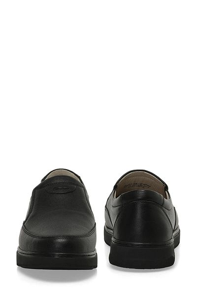 Polaris 102622   Μοντέλο Orthopedic Black Γνήσιο Δερμάτινο Ανδρικά Παπούτσια - 5 Πόντοι