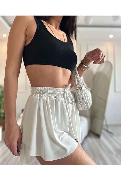 GÖZDE GİYİM Fusta pantaloni scurți sport largi