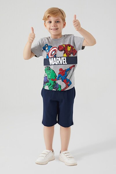 SPIDERMAN Marvel Comics Comics Gray Boy Bermuda Suit