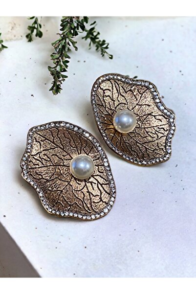 FAYRA ACCESSORIES Deniz Kabuğu İnci Küpe