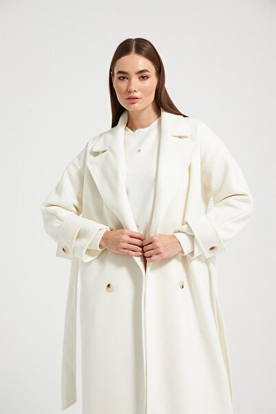 NOK İSTANBUL Tokyo Coat Ecru