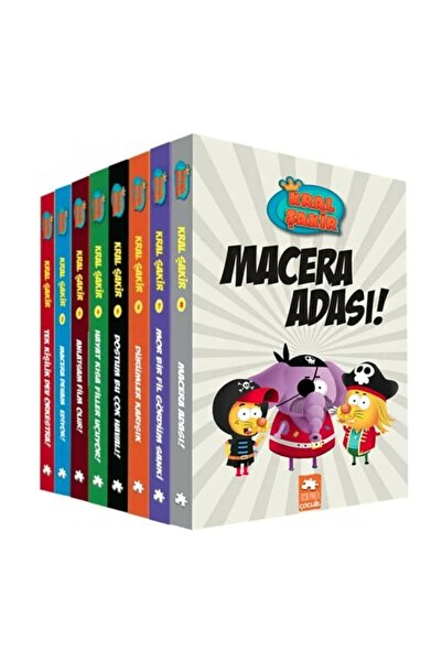 Genel Markalar Kral Şakir Kitap Seti 8'li Ciltli 1  8