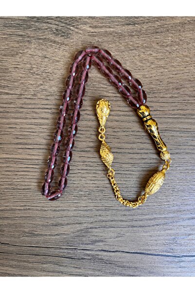 Dağ Kehribar Bulunduğu Ortama Göre Renk Değiştirme Özelliğine Sahip  Zultanit Taşı Tesbih