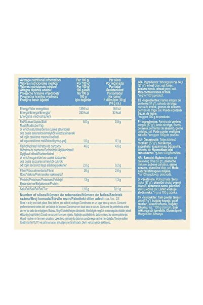 Wasa Lifli Gevrek Ekmek (Crispbread Fibre) 230 gr x 2 Adet