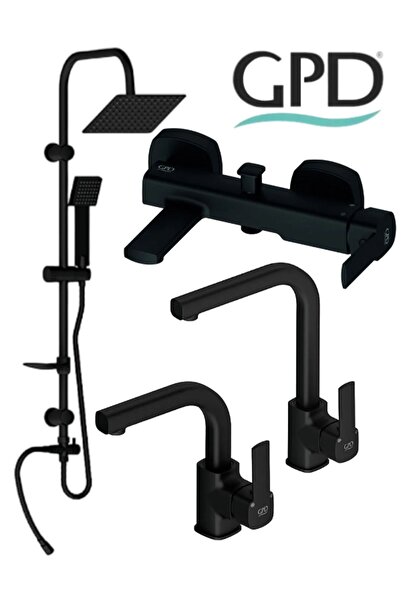 GPD PROVİDO SİYAH BATARYA VE DUŞ SETİ